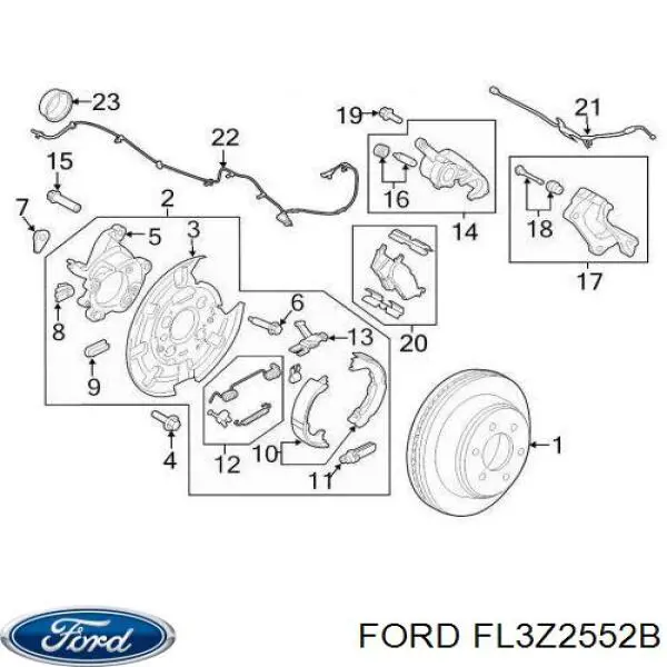  BRCF324 Ford