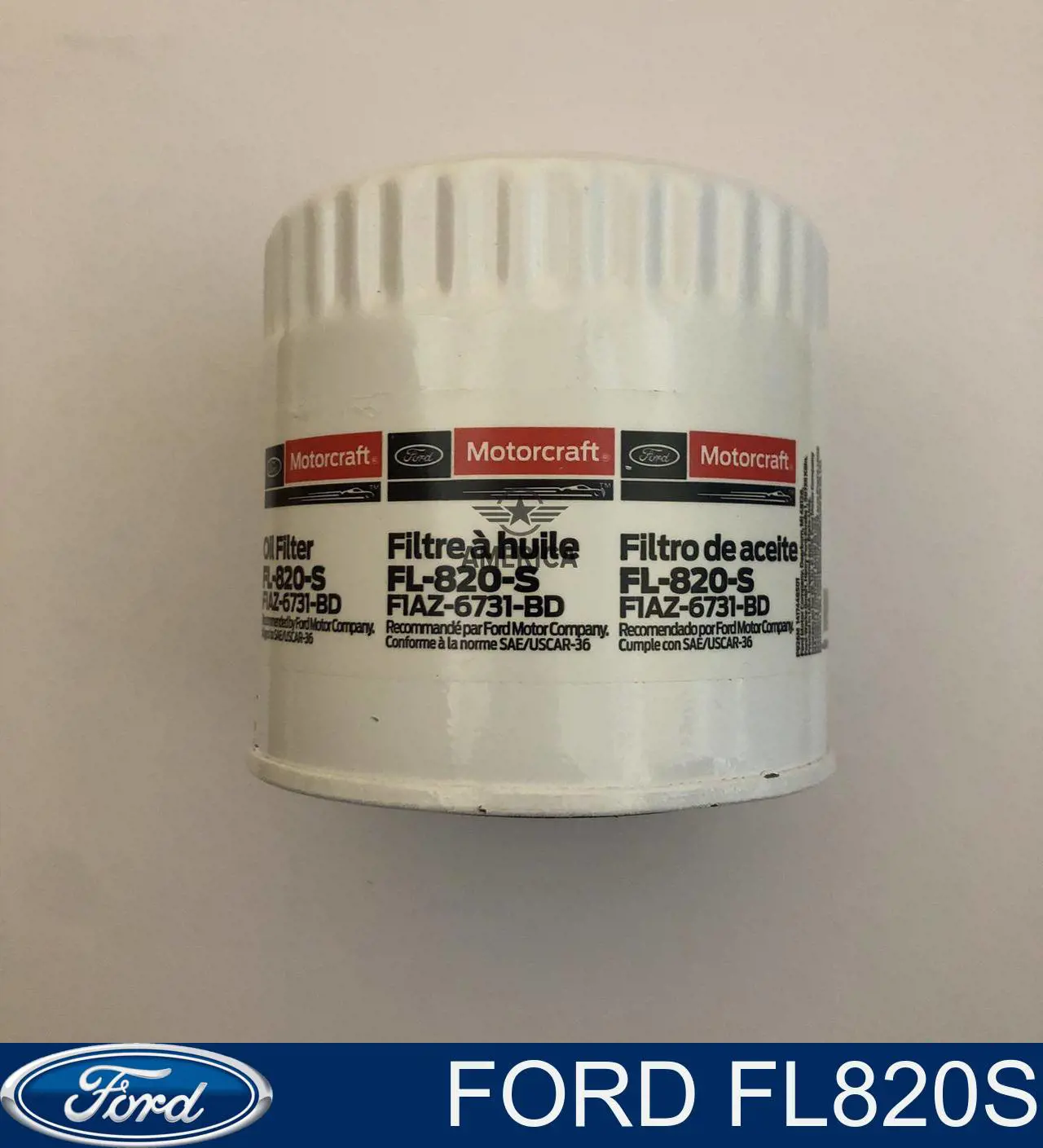 FL820S Ford фільтр масляний
