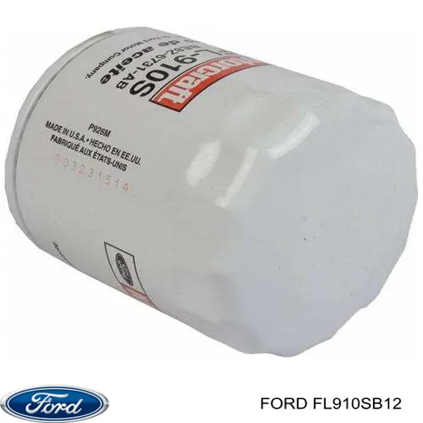 FL910SB12 Ford фільтр масляний