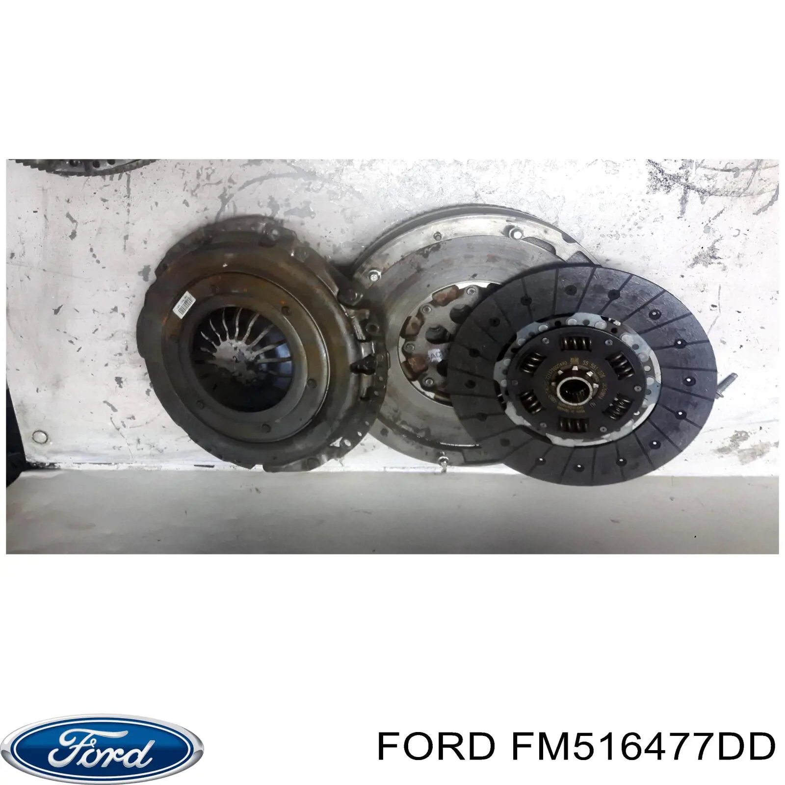 Купити FM516477DD Ford Маховик із зубчастим ободом в зборі