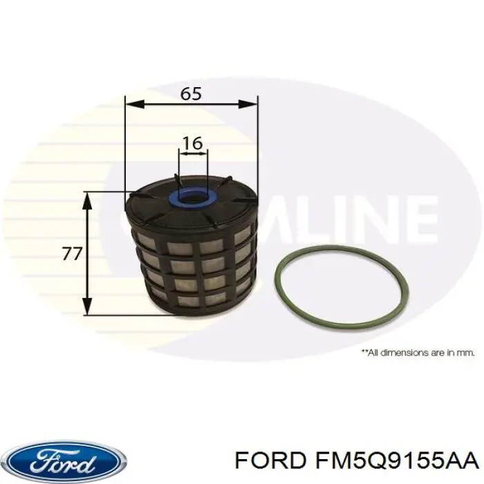 Купити FM5Q9155AA Ford Корпус паливного фільтра