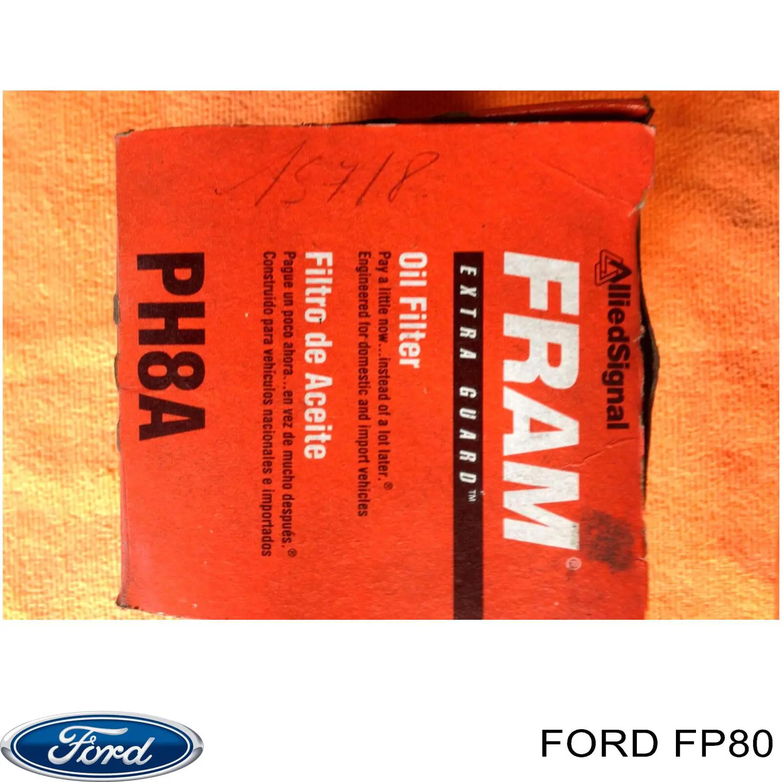 Фільтр салону FP80 Ford