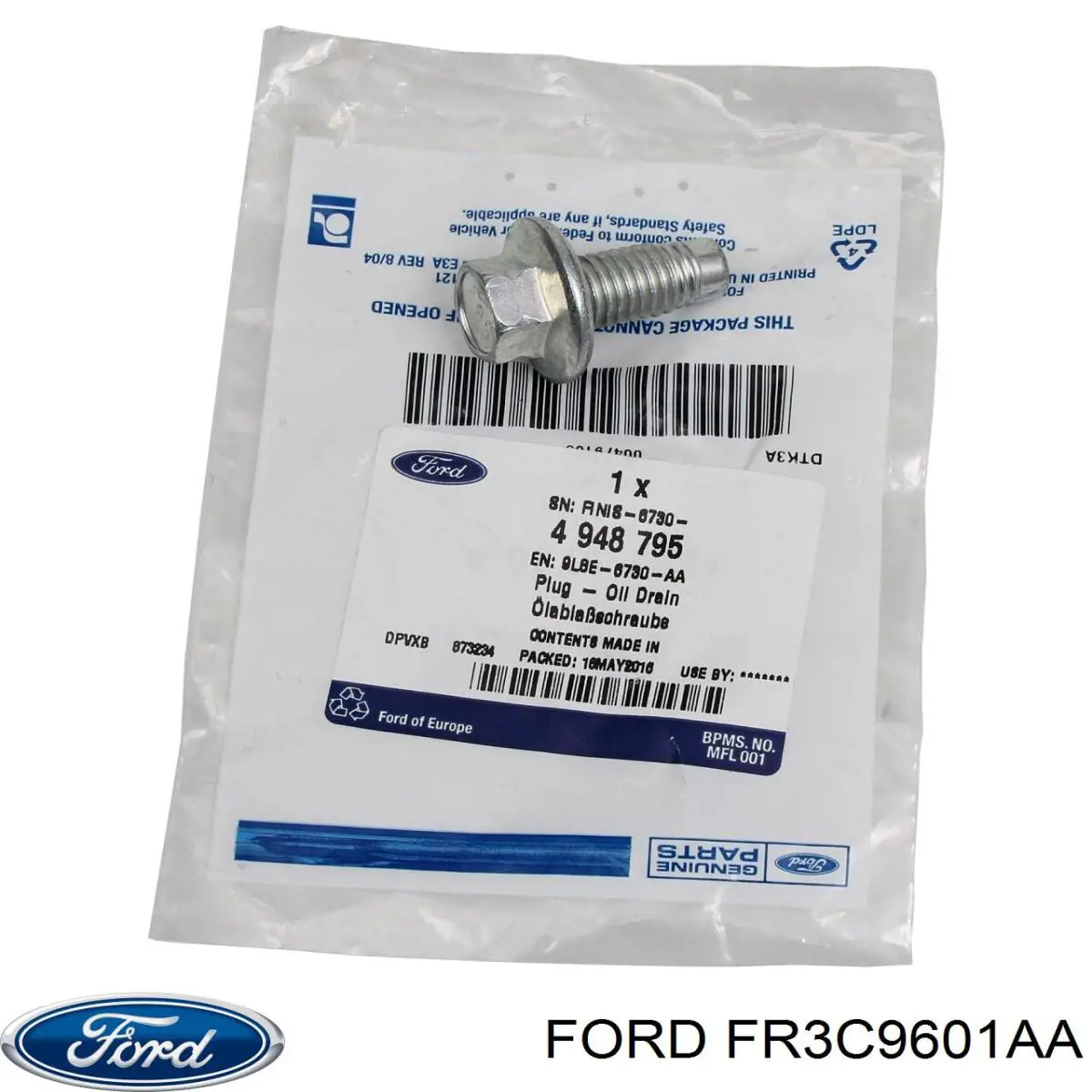 Елемент повітряного фільтра Ford FR3C9601AA ціна, від 16.87 USD