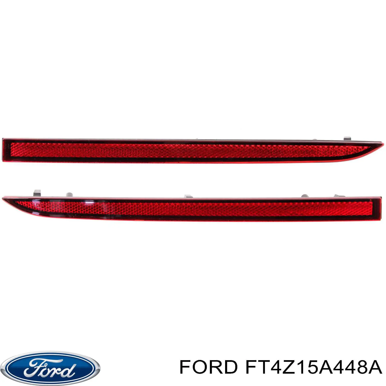 FT4Z15A448A Ford Правий катафот бампера