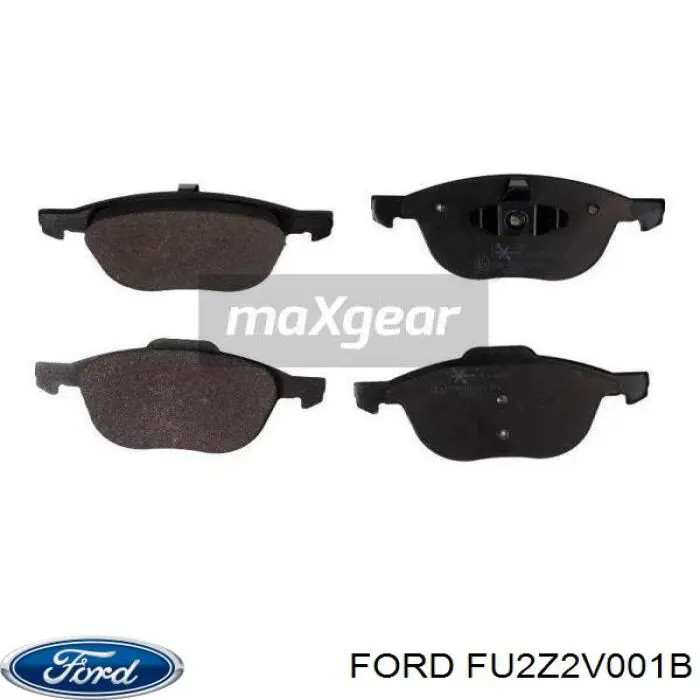 Купити FU2Z2V001B Ford Колодки гальмівні передні, дискові