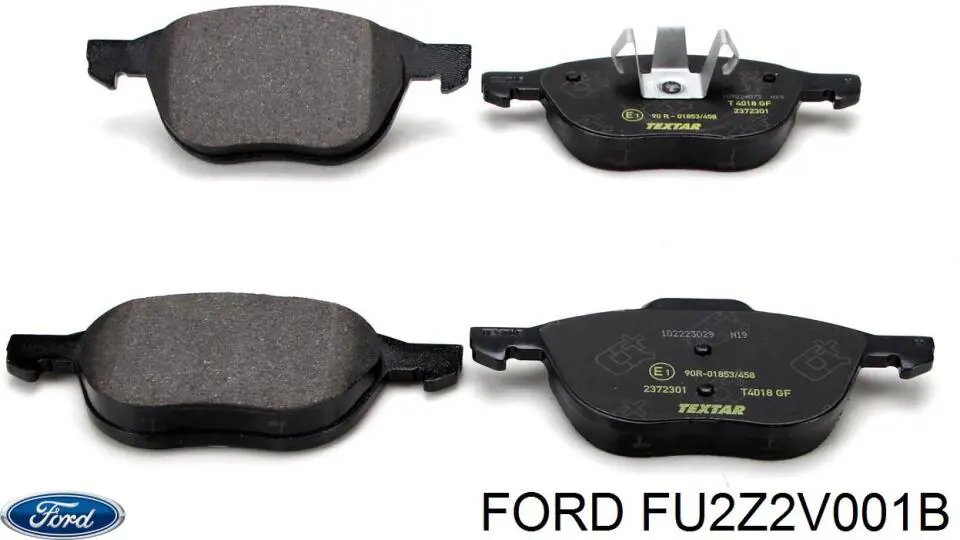 Тормозні колодки Ford FU2Z2V001B