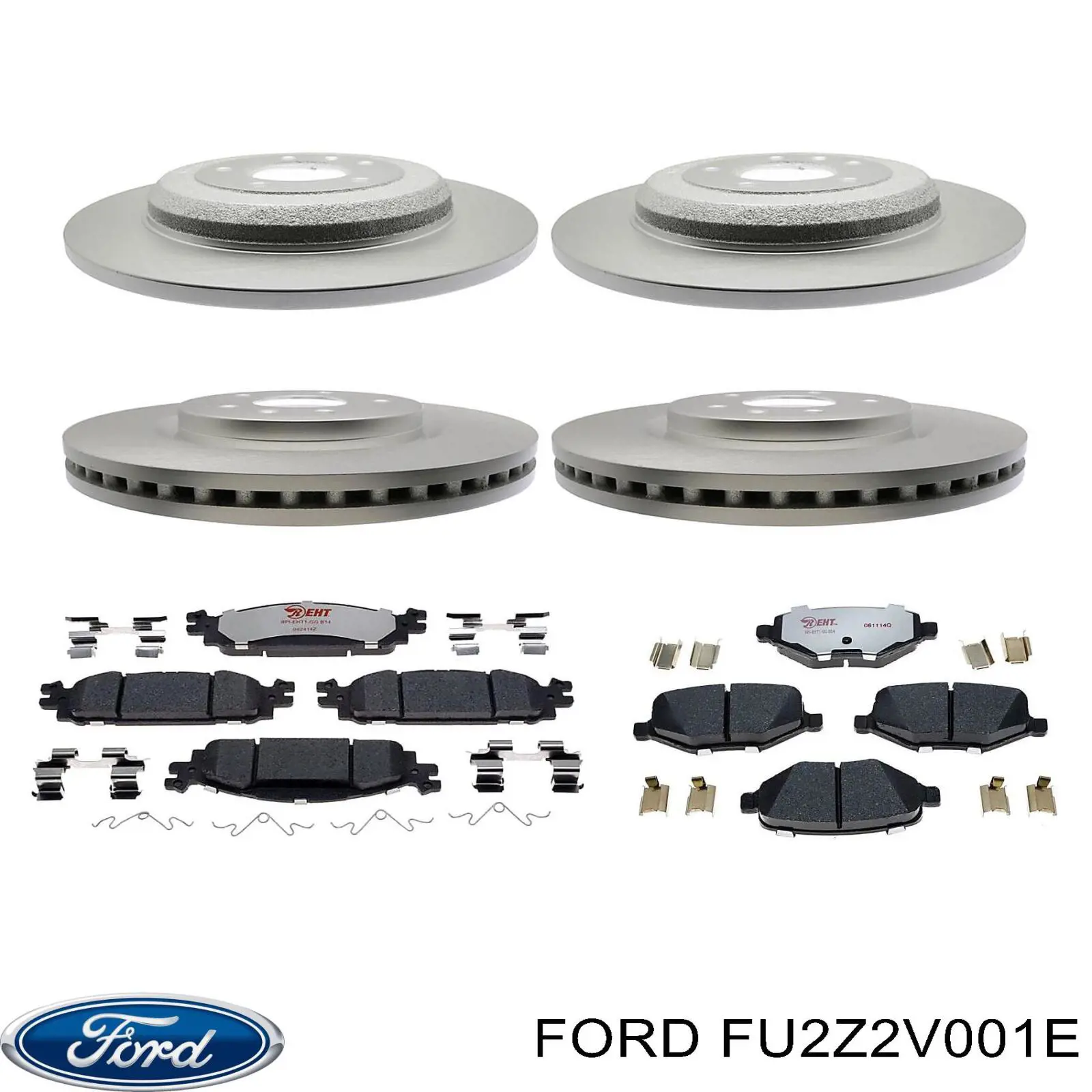 Передні тормозні колодки BRF41 Ford