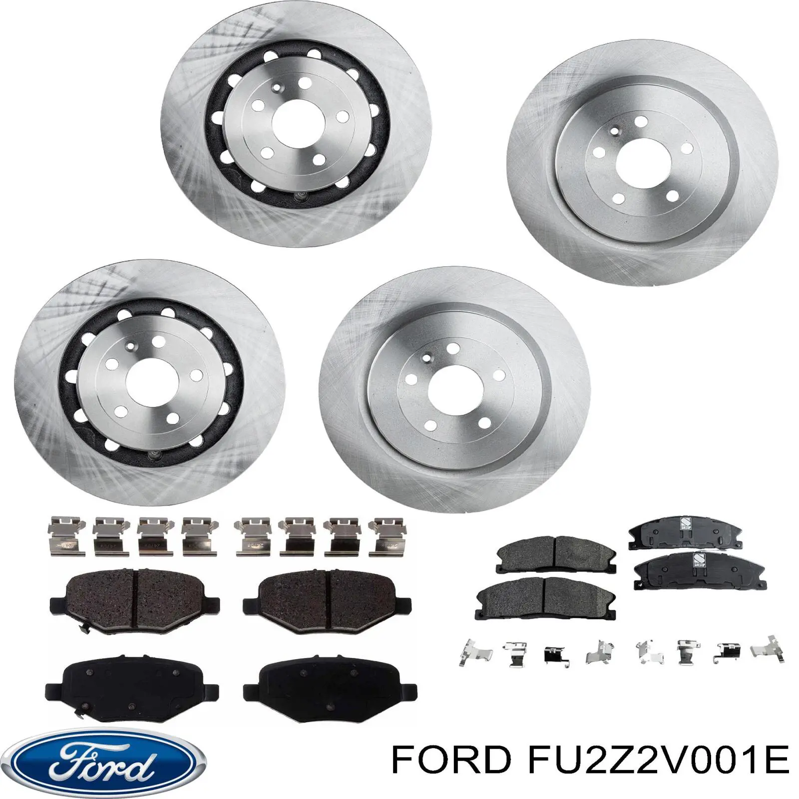Купити BRF41 Ford Колодки гальмівні передні, дискові