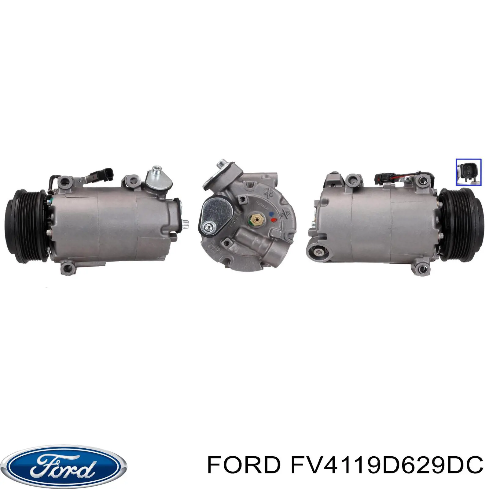 Купити FV4119D629DC Ford Компресор кліматичної установки