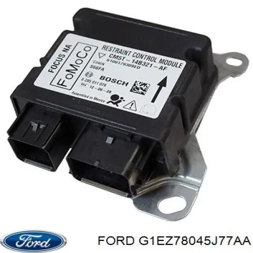 Ейрбег захисту колін нижня Ford G1EZ78045J77AA ціна, від 12.67 USD