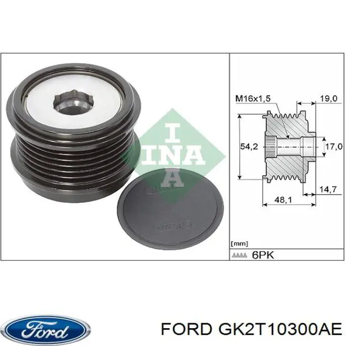  GK2T10300AE Ford