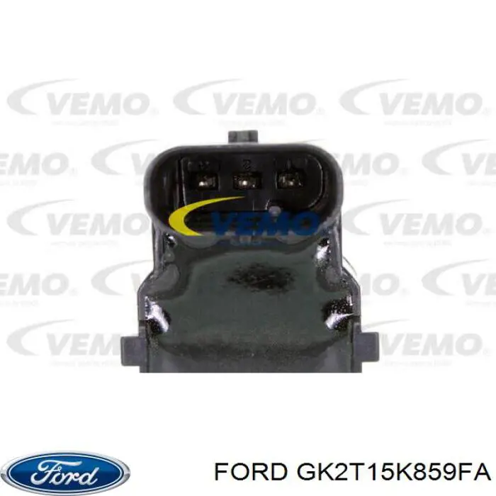 Датчик сигналізації паркування (парктронік), передній бічний Ford 6G9215K859EB ціна, від 11.84 USD