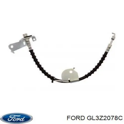 Шланг гальмівний передній, лівий Ford BRHF241 ціна, від 19.00 USD