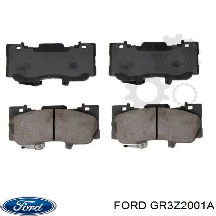 Тормозні колодки Ford FR3Z2001Q