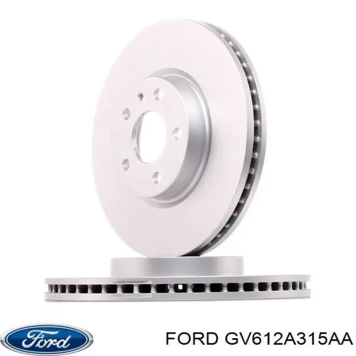 Диск гальмівний задній Ford GV612A315AA