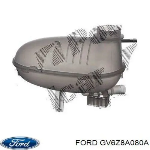 Бачок системи охолодження двигуна розширювальний Ford 2019721 ціна, від 28.18 USD