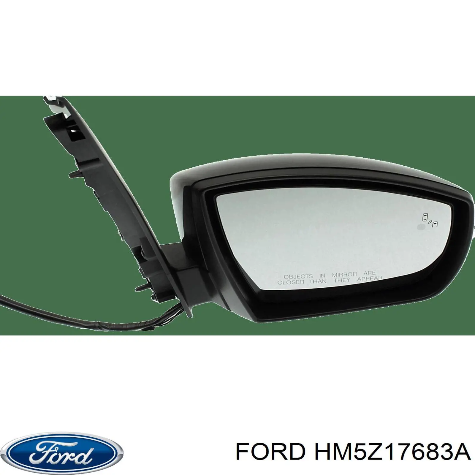 HM5Z17683A Ford Дзеркало заднього виду, ліве