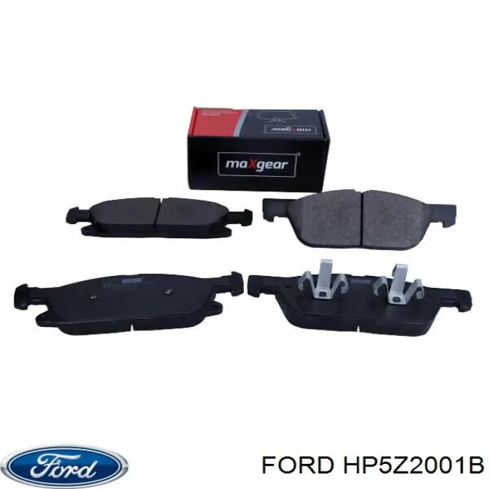 Гальмівні колодки Ford HP5Z2001B ціна, від 63.14 USD