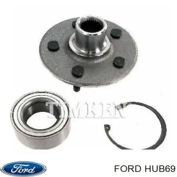 HUB69 Ford Маточина задня