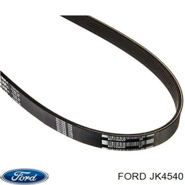 Клиновий ремінь Ford JK4540 ціна, від 36.54 USD
