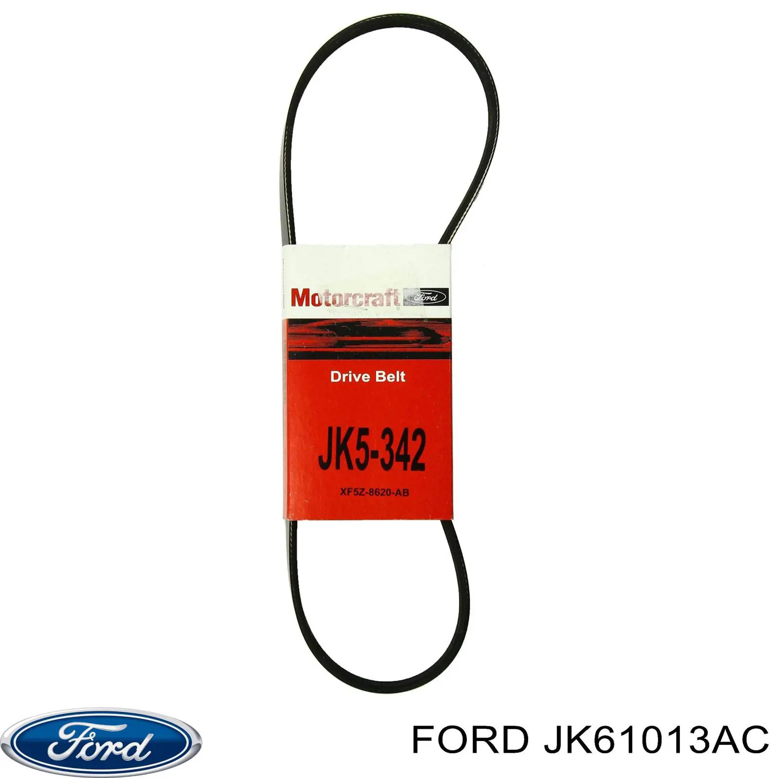 Ремінь генератора JK61013AC Ford