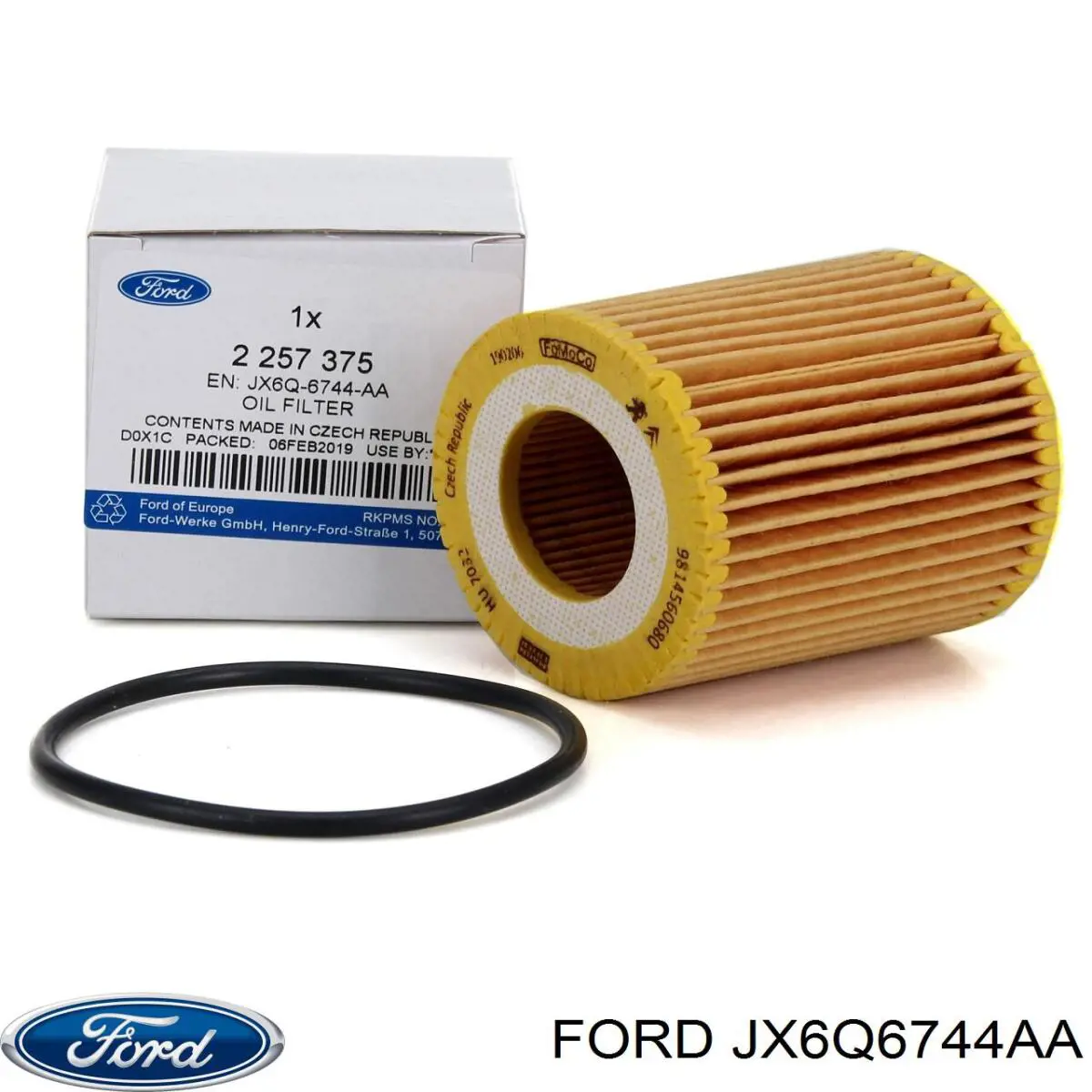 Фільтр масляний JX6Q6744AA Ford