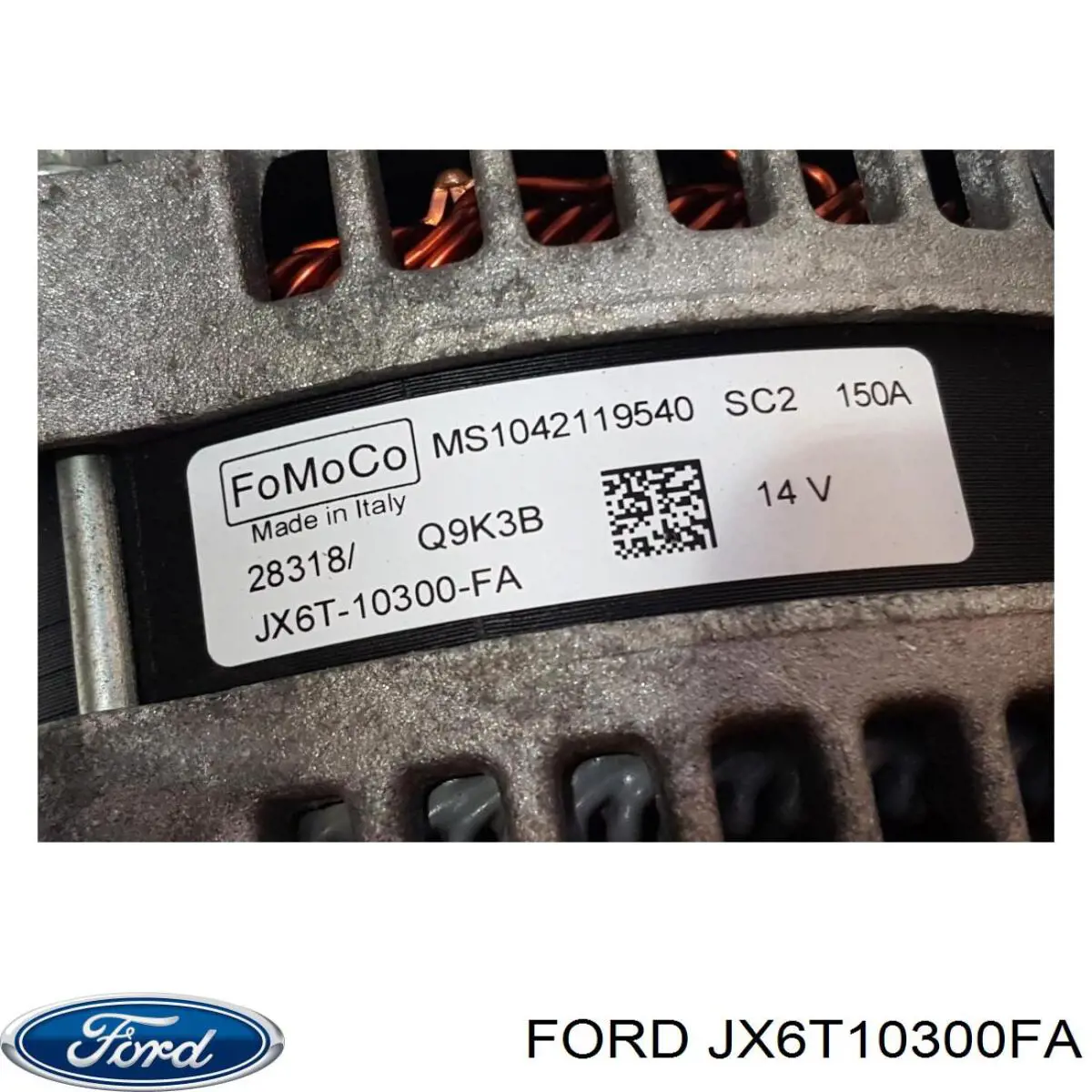 Генератор Ford JX6T10300FA ціна, від 110.74 USD