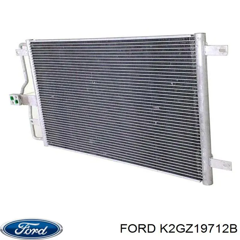 Конденсатор кондиціонера Ford 2475138 ціна, від 89.17 USD