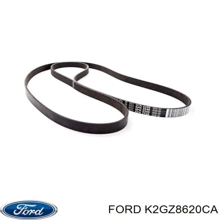 Клиновий ремінь Ford K2GZ8620CA ціна, від 6.35 USD
