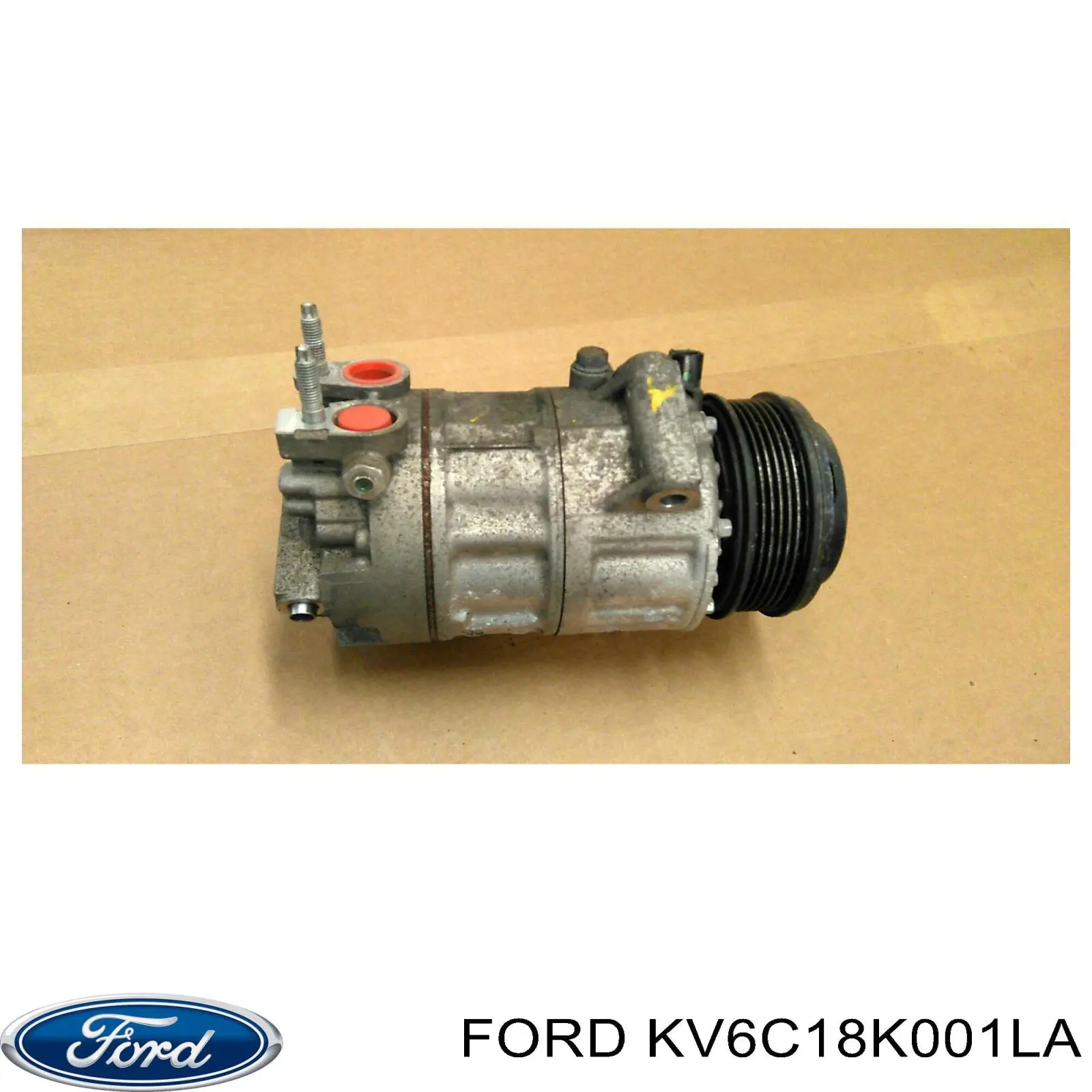Амортизатора передній лівий KV6C18K001LA Ford
