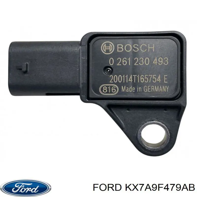 Датчик тиску наддуву (датчик нагнітання повітря в турбіну) Ford KX7A9F479AB ціна, від 14.56 USD