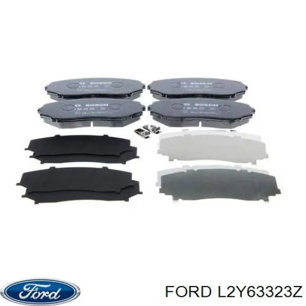 Гальмівні колодки Ford L2Y63323Z ціна, від 25.55 USD