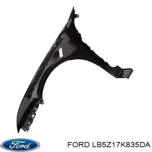 Купити LB5Z17K835DA Ford Бампер задній, нижня частина