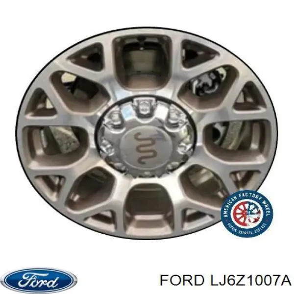 Диски колісні литі (легкосплавні, титанові) LJ6Z1007A Ford