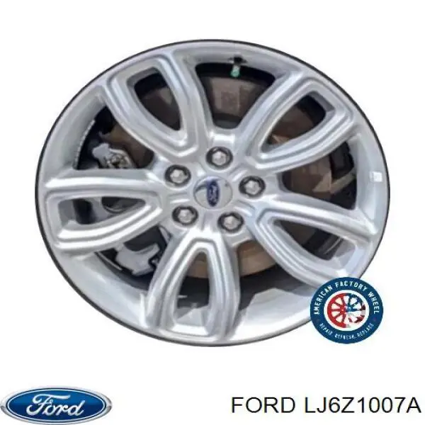 Купити LJ6Z1007A Ford Диски колісні литі (легкосплавні, титанові)