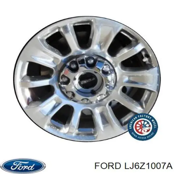 LJ6Z1007A Ford Диски литі (легкосплавні, титанові)