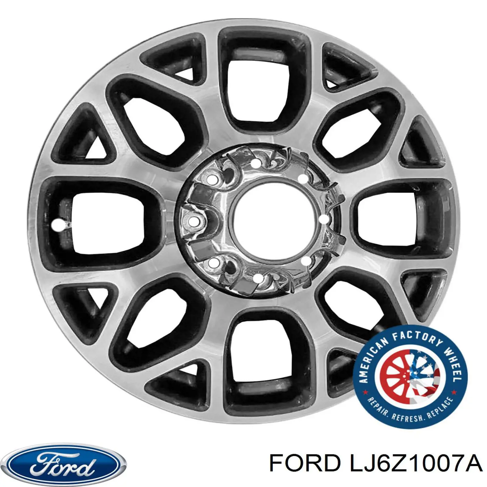 Диски колісні литі (легкосплавні, титанові) Ford LJ6Z1007A ціна, від 96.71 USD