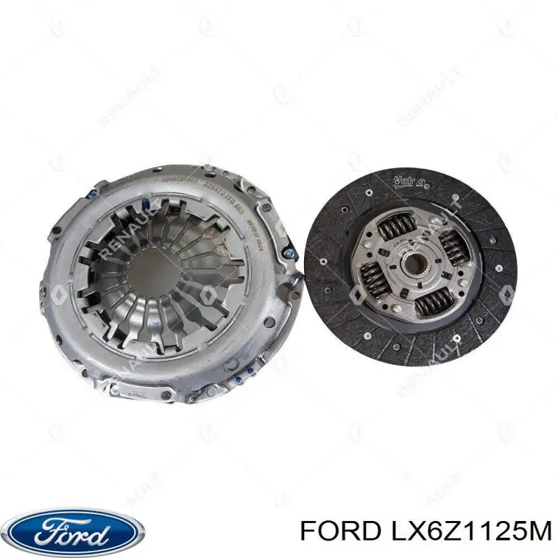 Гальмівні диски передні LX6Z1125M Ford