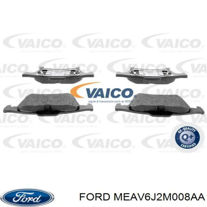 Купити MEAV6J2M008AA Ford Задні колодки