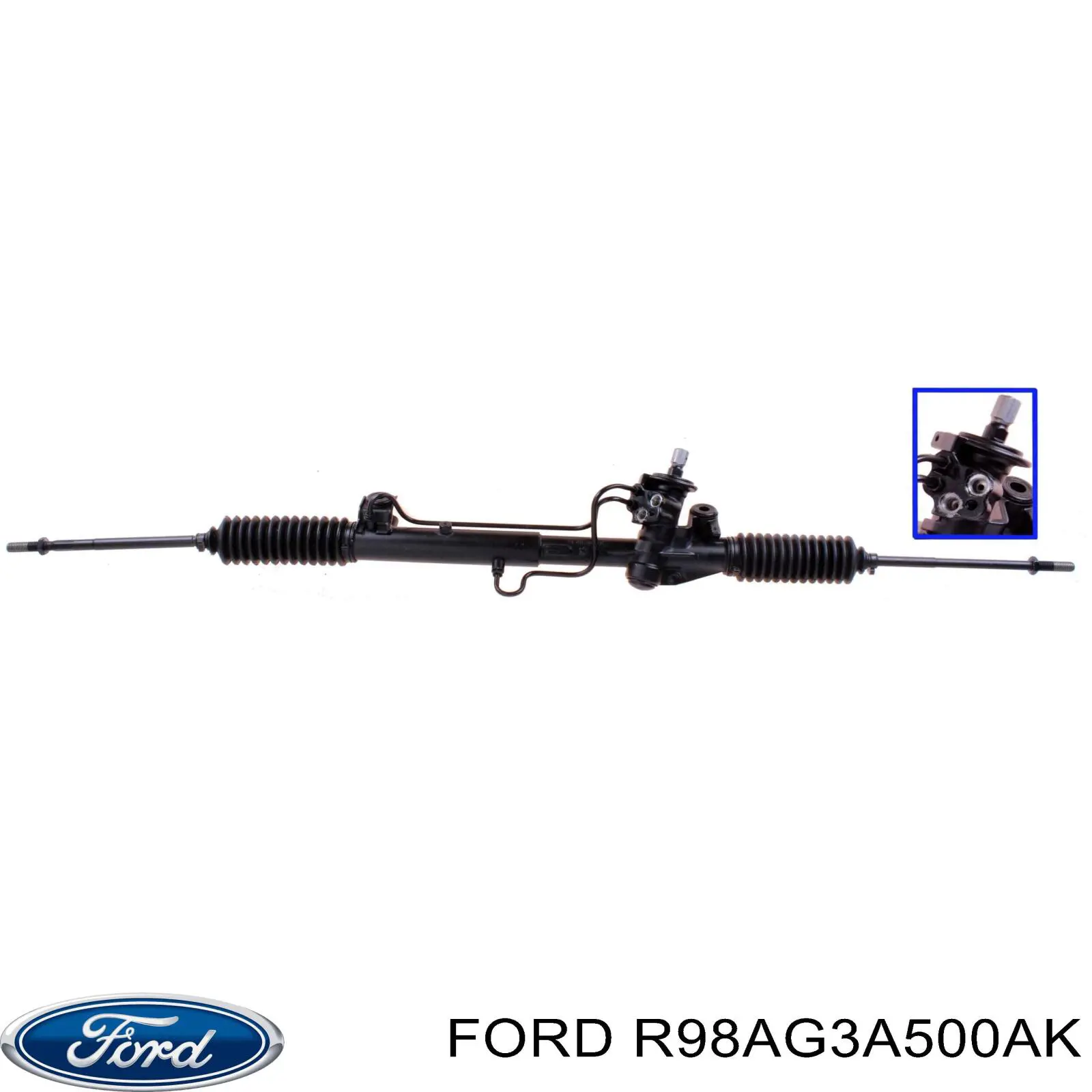 Управління рульове в зборі Ford R98AG3A500AK ціна, від 98.65 USD
