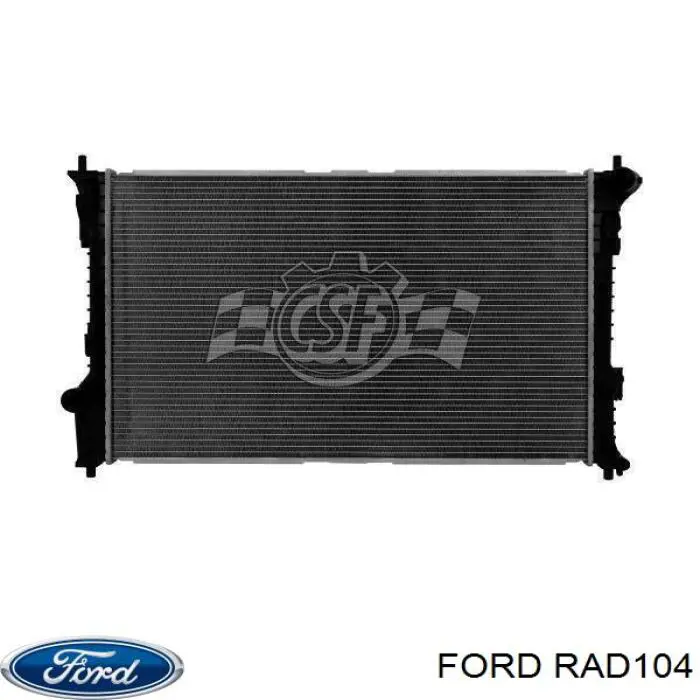 Радіатор основний Ford RAD108 ціна, від 133.85 USD