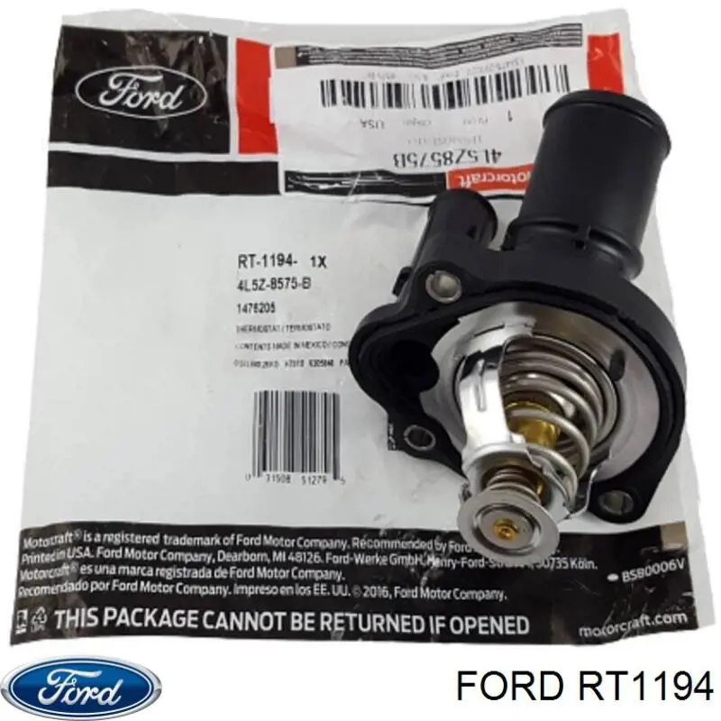 RT1194 Ford термостат
