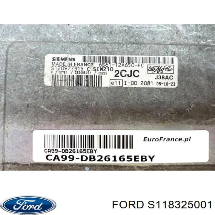 Купити S118325001 Ford 