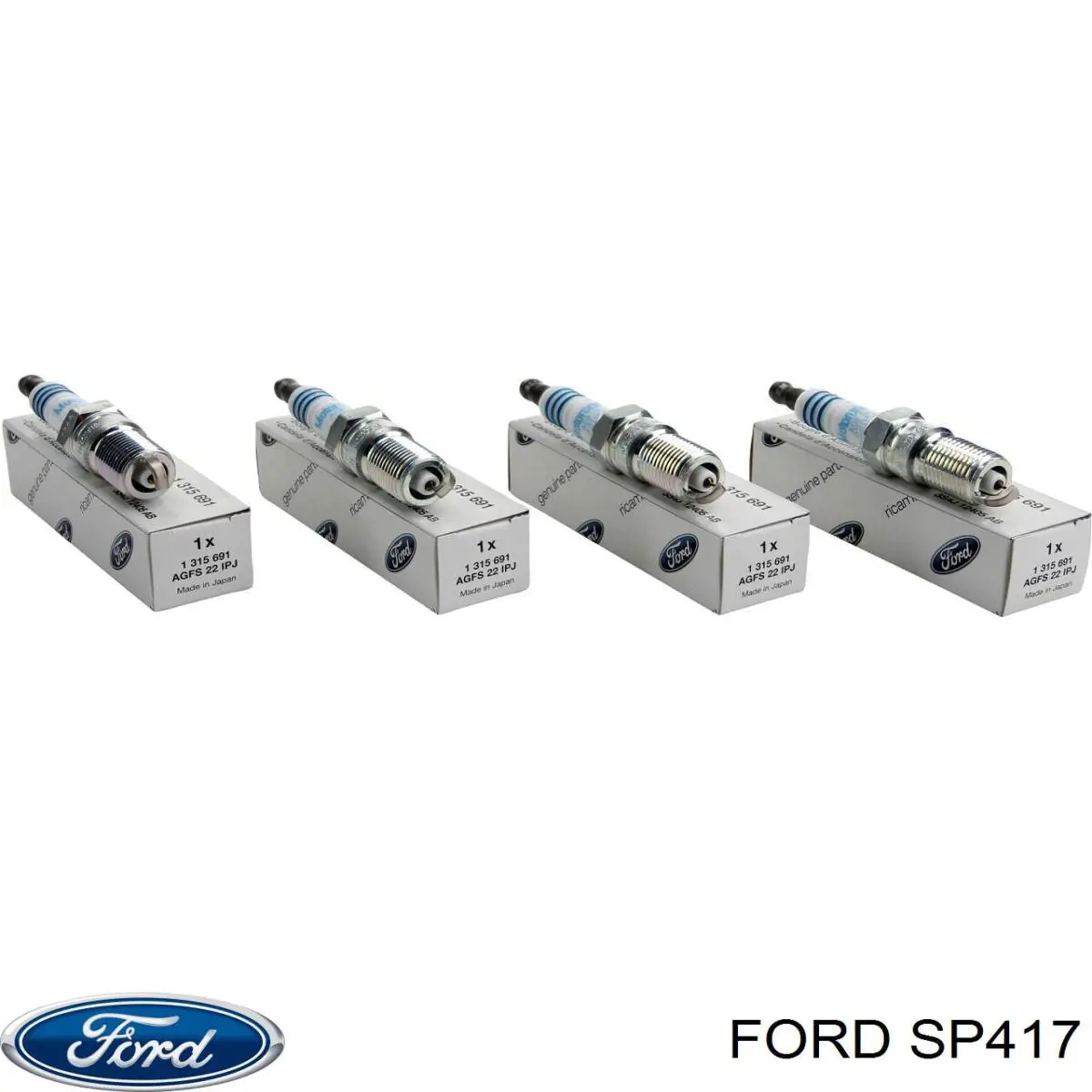 SP417 Ford Свіча запалювання