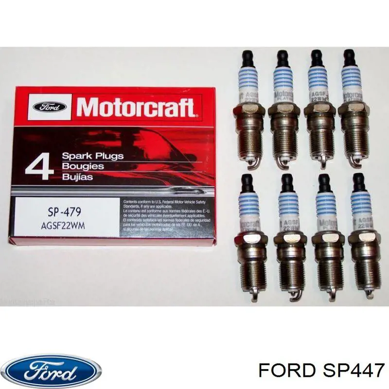 Свічки автомобільні Ford SP447 ціна, від 4.19 USD