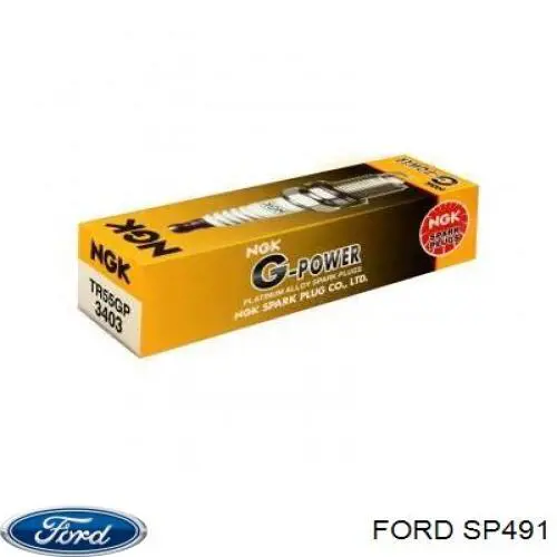 Свічки автомобільні Ford SP491 ціна, від 8.15 USD