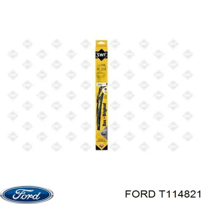 Щітка-двірник лобового скла, водійська Ford T114821 ціна, від 10.62 USD