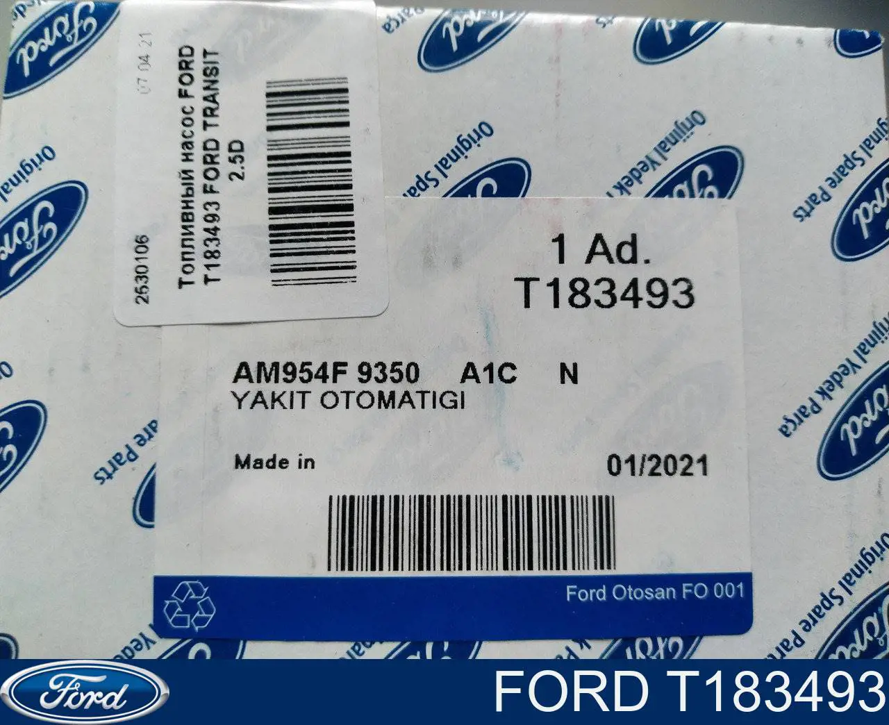 Паливний насос, механічний Ford AM954F9350A1C ціна, від 83.92 USD