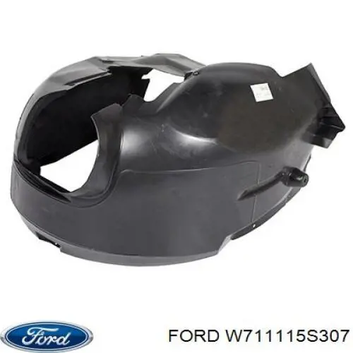 1357580 Ford Пістон (кліп) кріплення підкрилки переднього крила