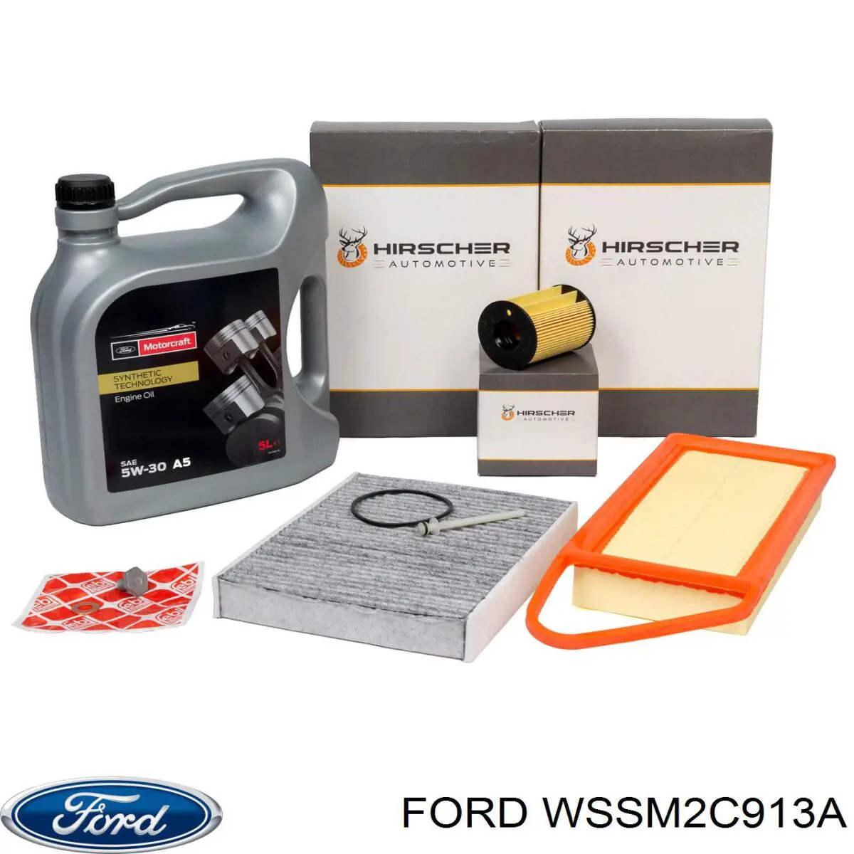 WSSM2C913A Ford Масло двигуна
